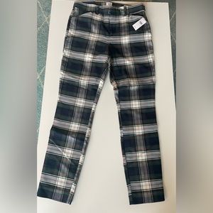 Gap stretch plaid ankle pants